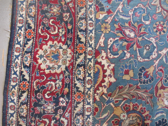 Part-Silk Teheran Carpet